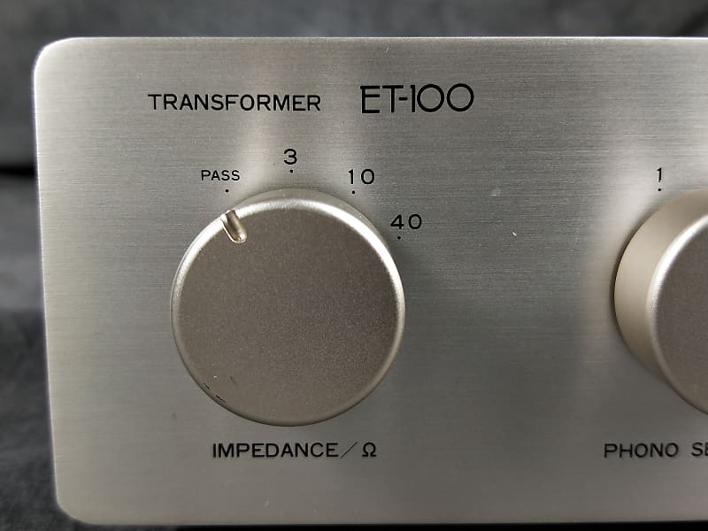 Entre ET-100 MC Step Up Transformer for MC Moving Coil Phono from Japan