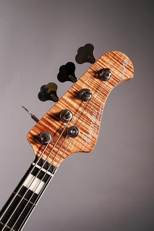 Bacchus Craft Series Jazz Bass - Flame Maple Top | Reverb