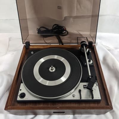 Dual 1225 2-Speed Idler-Drive Turntable Record Player Clean 1970's image 12