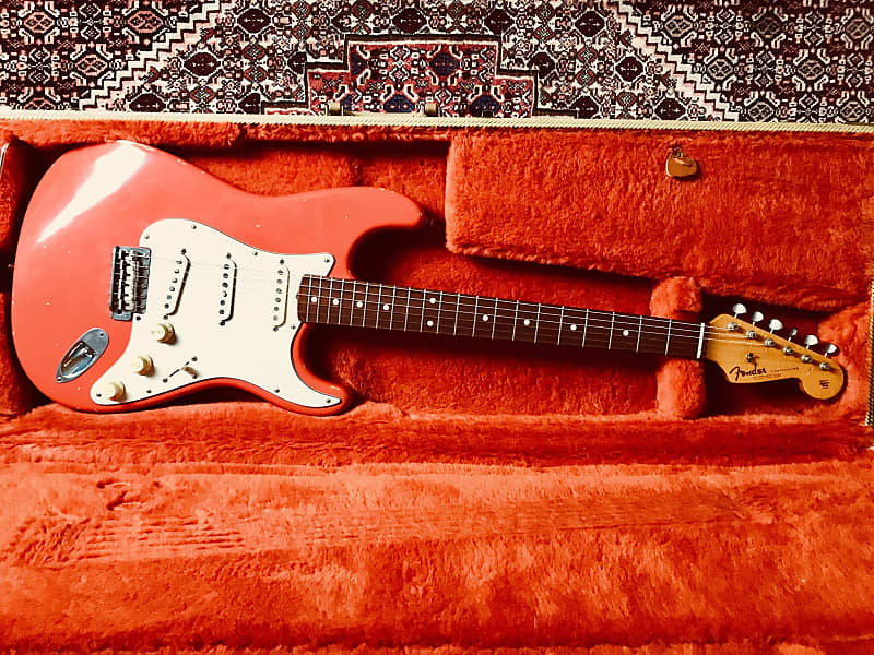 Fender Custom Shop John Cruz Cunetto Relic Strat 1997 Fiesta Red