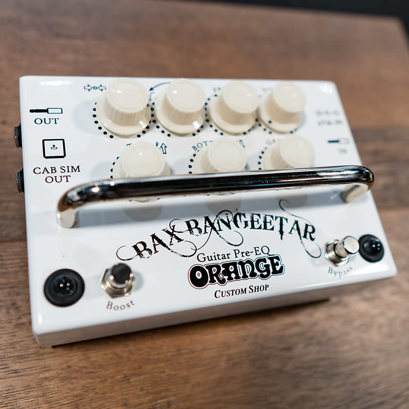 Orange Bax Bangeetar Guitar Pre-EQ Pedal | Reverb