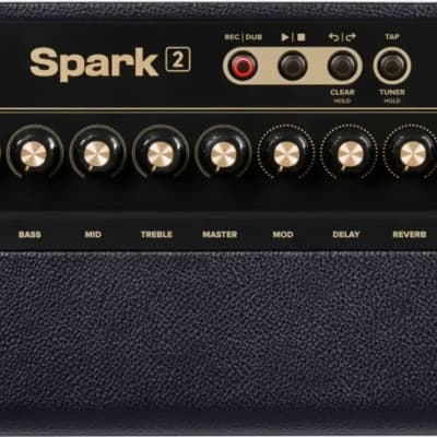 Positive Grid Spark 2 Guitar Combo Amplifier, 50W, Black