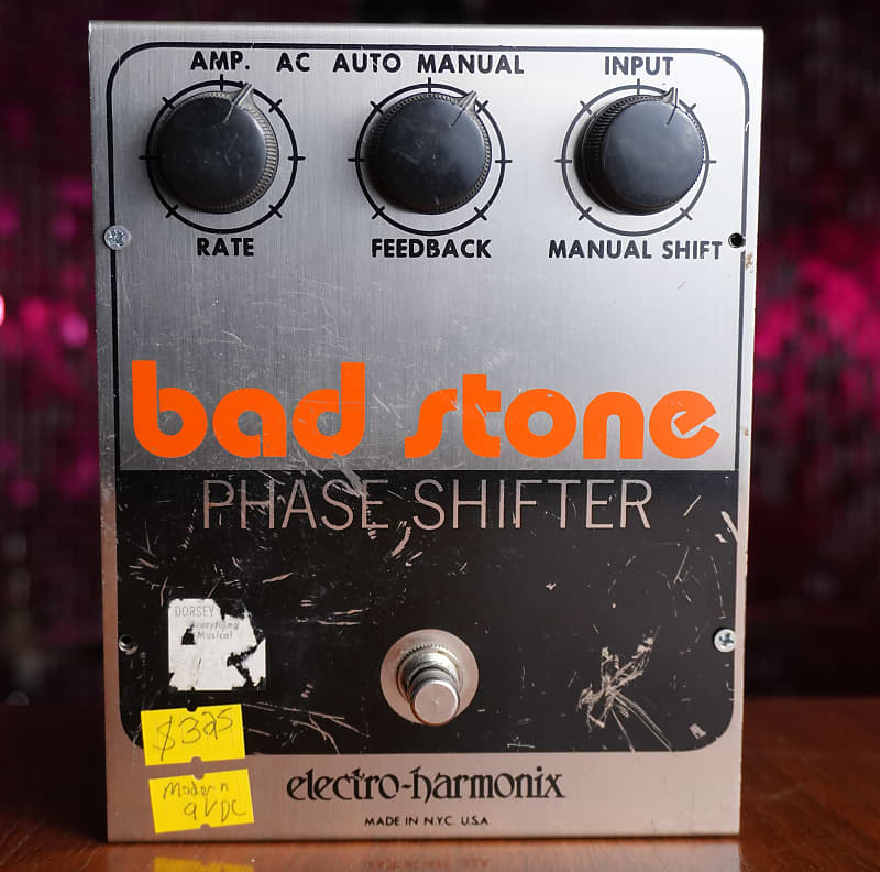 ギター electro-harmonix bad stone phase shifter Electro-Harmonix Bad Stone Phase Shifter Pedal | Sweetwater
