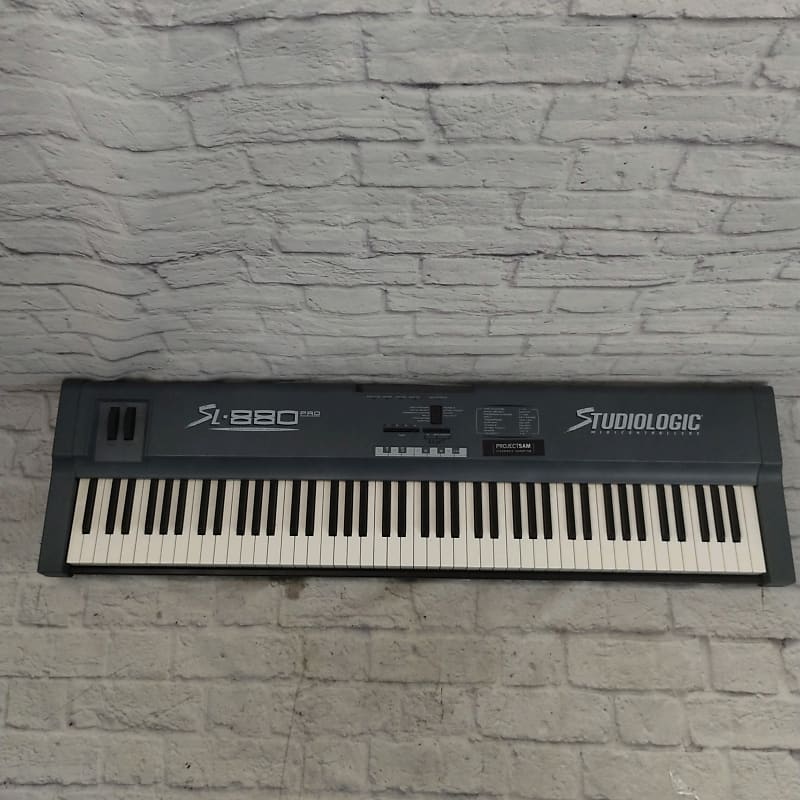 Studiologic SL880 88 Key Weighted Midi Controller Keyboard Reverb