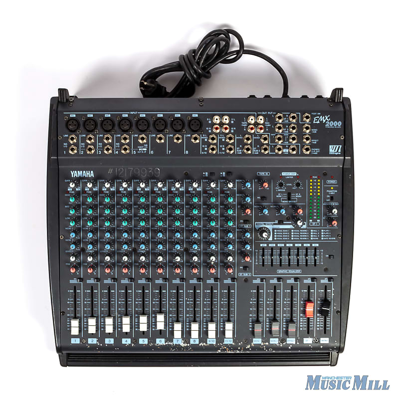 YAMAHA EMX200 ミキサー★現状品 ヤマハ - 現状品 YAMAHA ヤマハ EMX2000 パワードミキサー 12ch