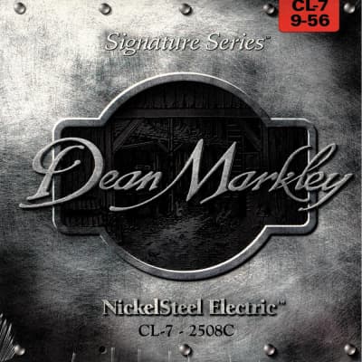 Dean Markley Custom Light 9-56 NickelSteel Electric Signature Series 7 String Set for sale