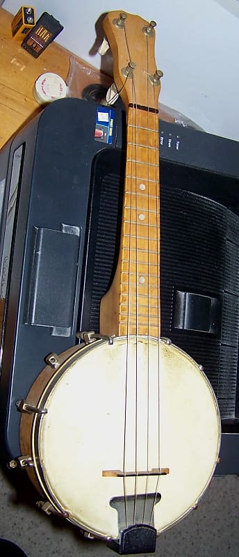 Unbranded  Open Back 7" Banjo Ukulele 1930's(?) image 1