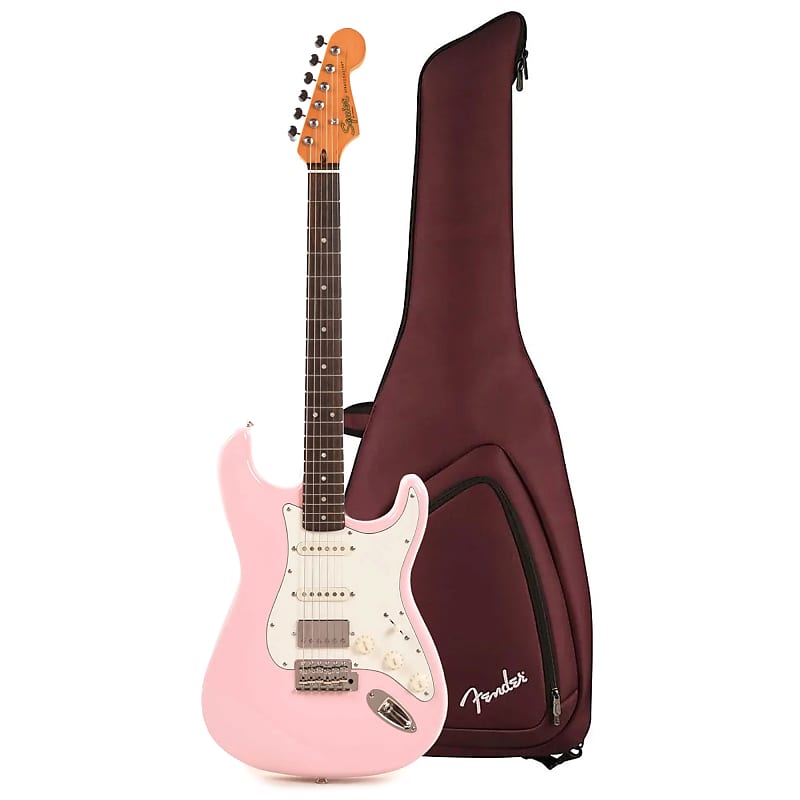 Squier by Fender SONIC STRATOCASTER HT Flash Pink エレキ