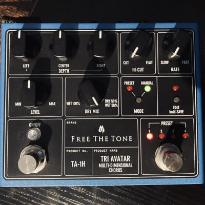 Free The Tone TA-1H Tri-Avatar Multi-Dimensional Chorus | Reverb