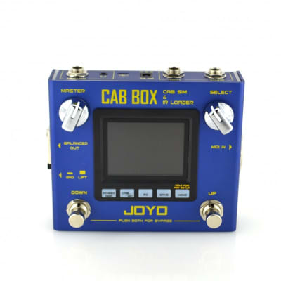 JOYO R-08 Cab Box Guitar Cabinet Speaker Simulator and IR Loader Pedal for sale