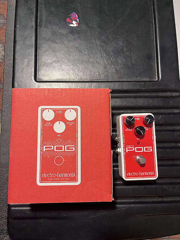 ElectroHarmonix Nano POG Polyphonic Octave Generator Reverb