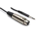 Hosa TTX-103F Balanced TT to Female XLR 3 feet cable