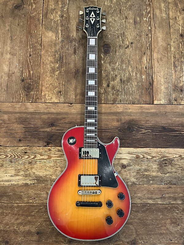 Aria Pro II Les Paul Custom single cut 1970's - cherry sun burst