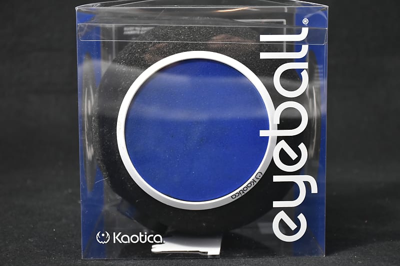 Kaotica Eyeball Microphone Filter Black / Blue Reverb