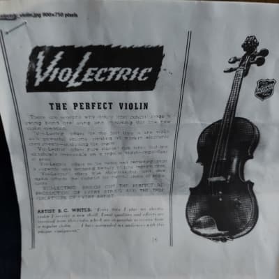 Violectric No. 90 1930's  - Wood image 1