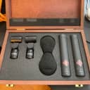 Neumann KM 184 Small Diaphragm Cardioid Condenser Microphone Matched Stereo Pair (w/ Rycote Shockmounts!)
