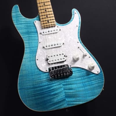 Suhr Guitars JE-Line Standard Plus (Bahama Blue/Roasted Maple)#71608 for sale