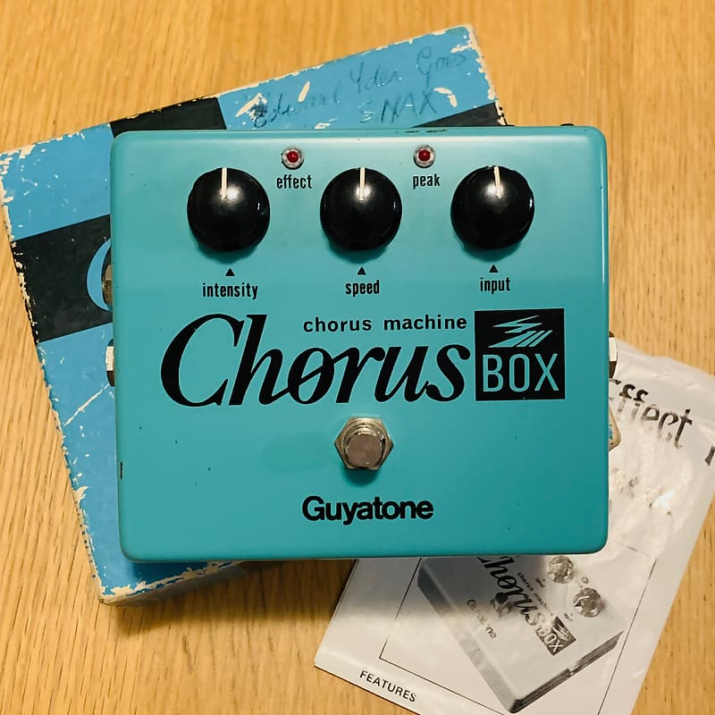 Guyatone PS-110 Chorus Machine 18v Chorus Box with original box and manual  MN3002 Chip / JRC 4558D