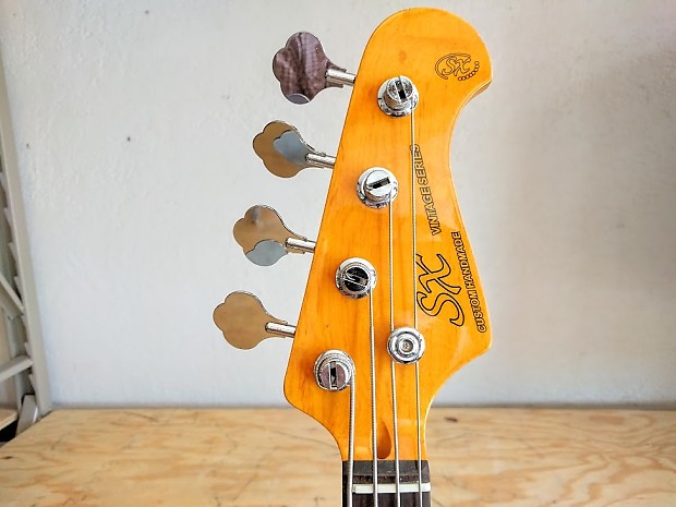 SX Vintage Series Custom Handmade Bass (used) | Reverb