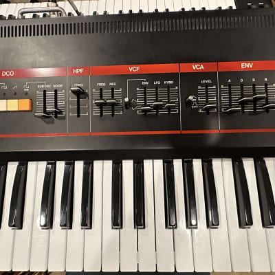 Roland Juno-60 61-Key Polyphonic Synthesizer 1982 - 1984 - Black image 3
