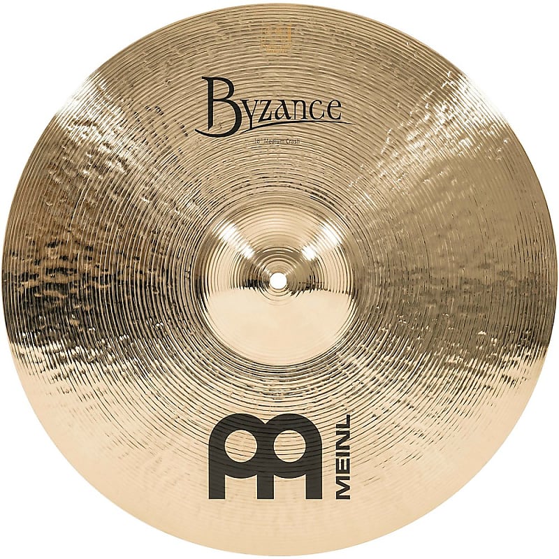 MEINL Byzance Brilliant Medium Crash Cymbal 18 in. image 1
