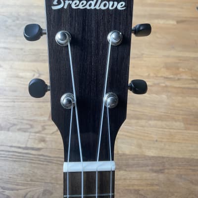 Breedlove Lu'au Sitka Spruce Concert Acoustic-Electric Ukulele with deluxe hard case image 6