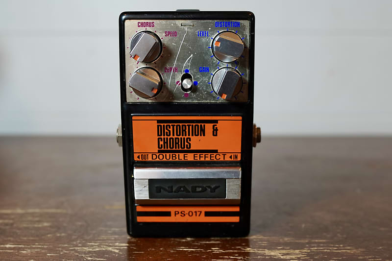 Nady Distortion and Chorus PS017 19841988 Black Reverb