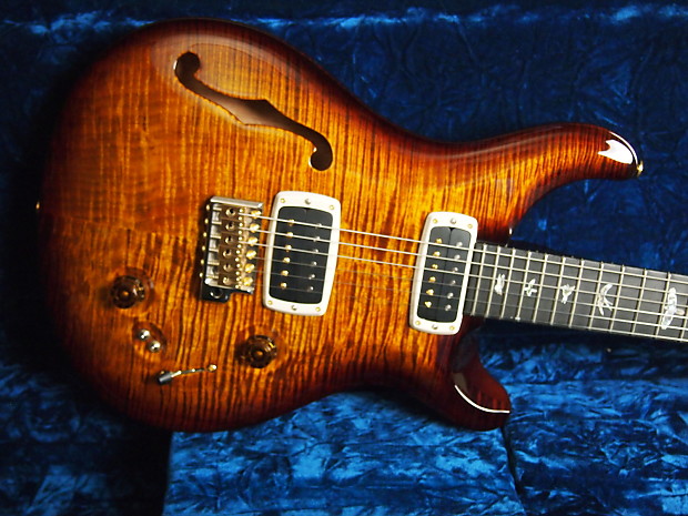 Paul Reed Smith 408 Semi-Hollow Experience 2013 Black Gold image 1