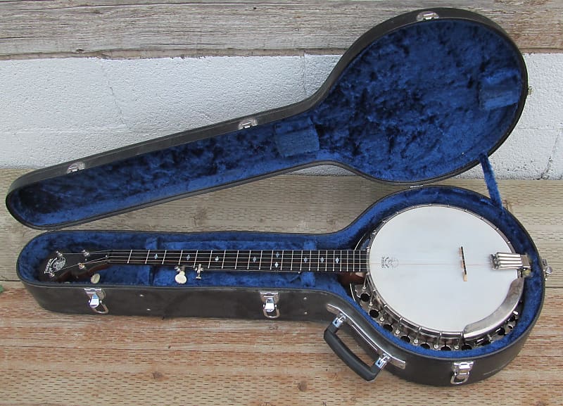 Deering Deluxe Banjo 1982 Reverb