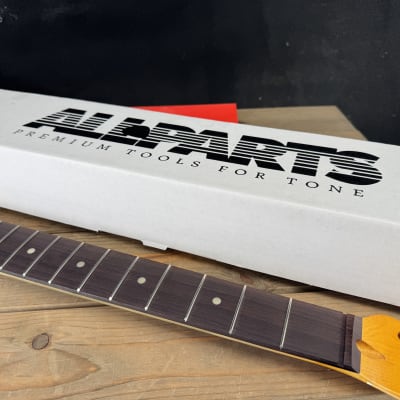 Real Life Relics Allparts “Licensed by Fender®” TRO-C-MOD Replacement Neck for Telecaster® Vintage Tint Nitro image 8
