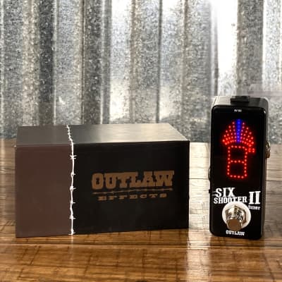 Reverb.com listing, price, conditions, and images for outlaw-effects-six-shooter-ii-tuner-pedal