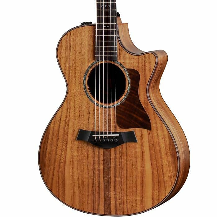 Taylor 722ce Grand Concert V-class Acoustic-electric Guitar - Natural Hawaiian Koa Top image 1