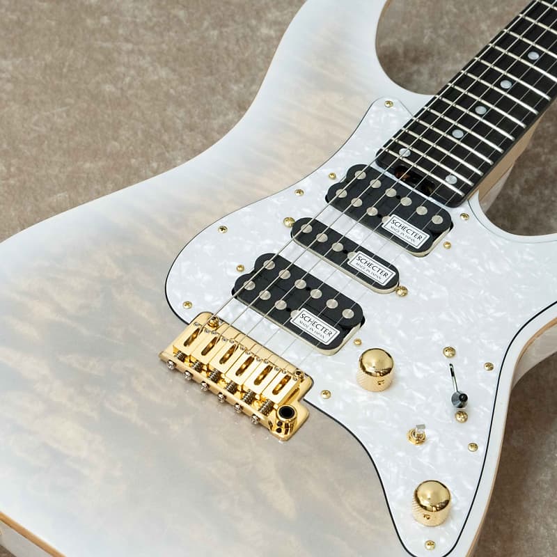 SCHECTER SD-2-24-AS VTR レフティ Schecter SD-2-24-AS-VTR -Blonde w/Gold Parts- | Reverb Canada