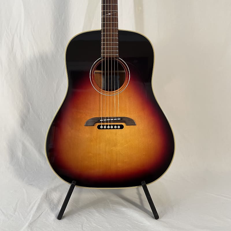 K Yairi DY40 SBE (2007) 57671 Dreadnaught Electro Sunburst, Gator hardcase.  Handmade in Japan.