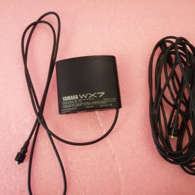 Yamaha WX7 Wind controller with Case, AC adapter and accessories image 14