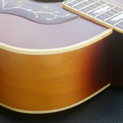 Morris MJ-200 J200 Style Guitar signed by T. Moridaira (The