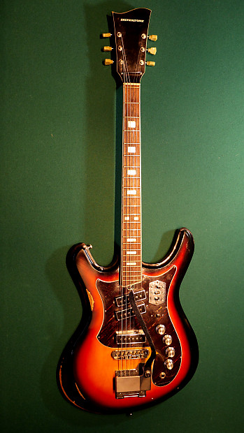 Silvertone mosrite sale