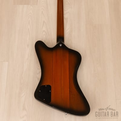 1996 Gibson Firebird V Vintage Sunburst 100% Original w/ Banjo Tuners, Case image 3