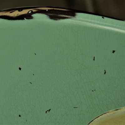 American Fender Stratocaster Relic Nitro Surf Green Custom ShopTexas Specials image 15