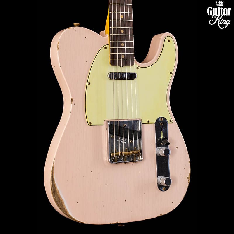 ★CustomOrder Lacquer ShellPinnk Telecas★ Fender Custom Shop 60's Telecaster Custom Relic - Faded