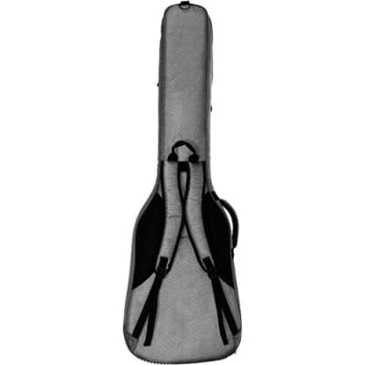 OnStage - Clearance NOS - GBB4990CG - Deluxe Bass Guitar Gig Bag - Charcoal Gray image 4