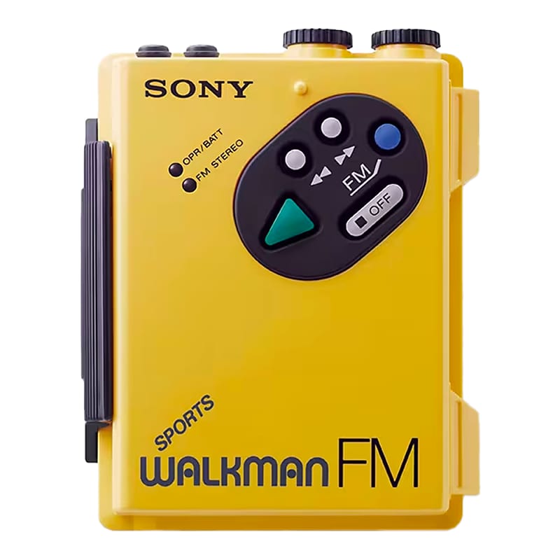 Sony WM-F5 Sports Walkman Portable Cassette Player with Radio 