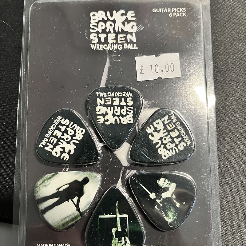 Bruce springsteen guitar pick on sale