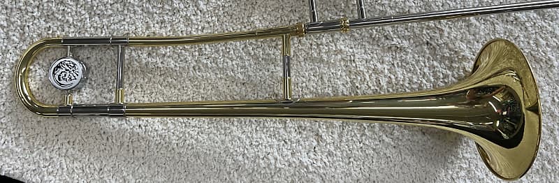 Jupiter Model JSL-432L Lacquered Brass Trombone with Case
