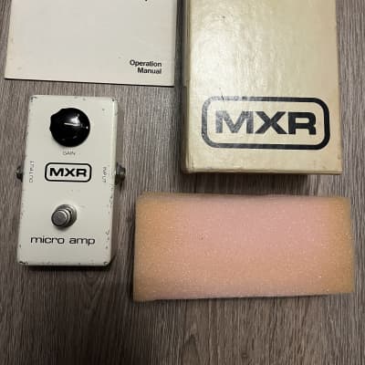 Micro Amplifier Pedal M-133 Boost Mxr Mxr Micro Amp