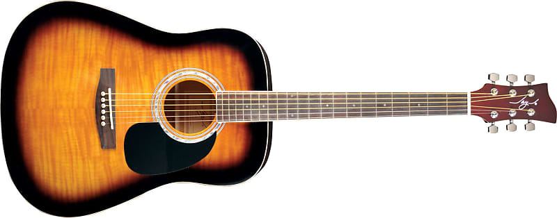 Jay Turser USAセミアコ Jay Turser USA Guitar Dreadnaught FT Tobacco Sunburst | Reverb