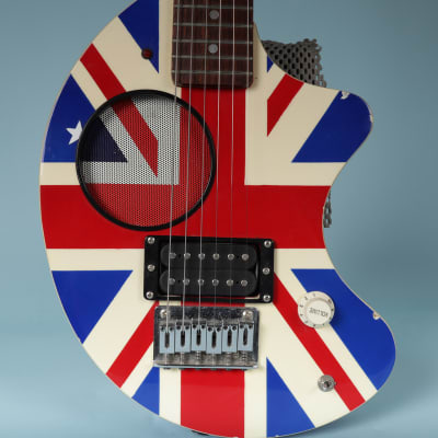 Fernandes ZO-3P Electric Guitar - UK England Union Jack Color image 7