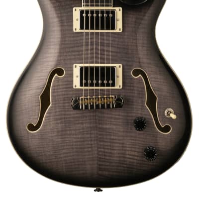 Paul Reed Smith PRS SE Hollowbody II Electric Guitar Charcoal Burst w/ Hardshel image 1