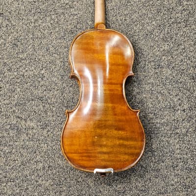 D Z Strad Violin - Model 500 - Light Antique Finish Violin Outfit (One Piece Back) (4/4 Size) image 6