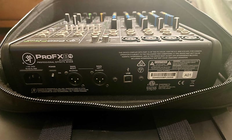 Mackie ProFX8v2 8-Channel Effects Mixer | Reverb